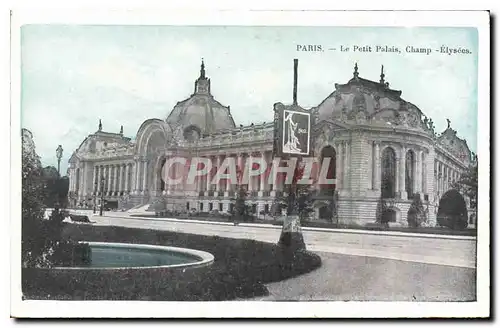 Ansichtskarte AK Paris Le Petit Palais Champ Elysees