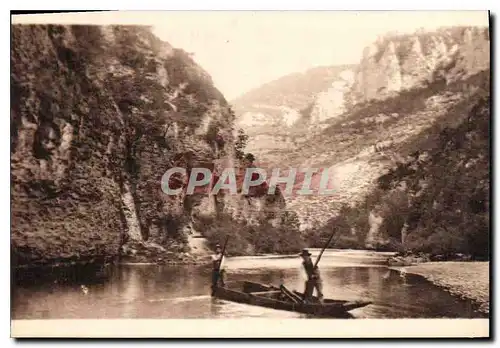 Ansichtskarte AK Gorges du Tarn Sortie des detroits