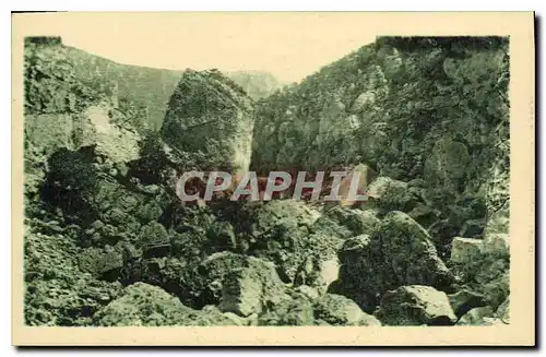 Ansichtskarte AK Gorges du Tarn Le Pas de Soucy la Roque Sourde et le Chaos de l'Enfer