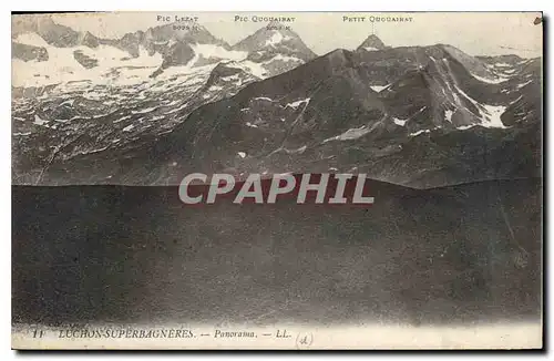 Cartes postales Luchon Superbagneres Panorama