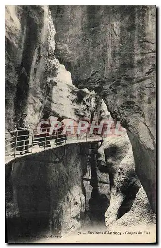 Ansichtskarte AK Environs d'Annecy Gorges du Fier