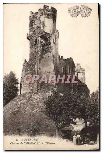 Cartes postales Auvergne Chateau de Tournoel L'Eperon