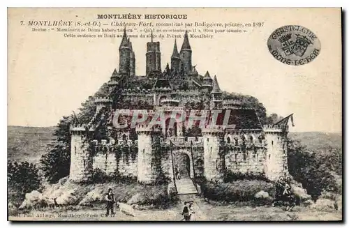 Cartes postales Montlhery (S et 0) Chateau Fort