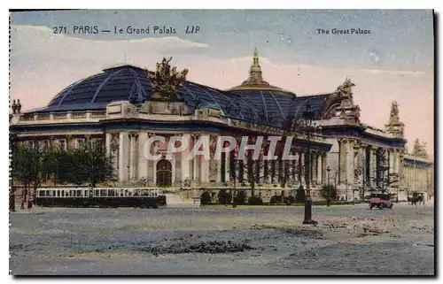 Cartes postales Paris Le Grand Palais Lip