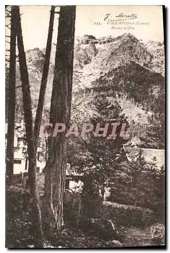 Cartes postales Vizz avona (Corse) Monte d'Oro