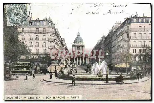 Cartes postales Pantheon Edite par le bon marche Paris