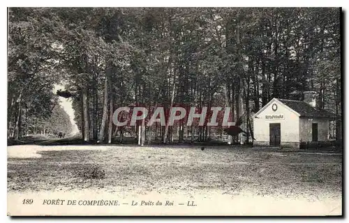 Cartes postales Foret de Compiegne Le Puits du Roi