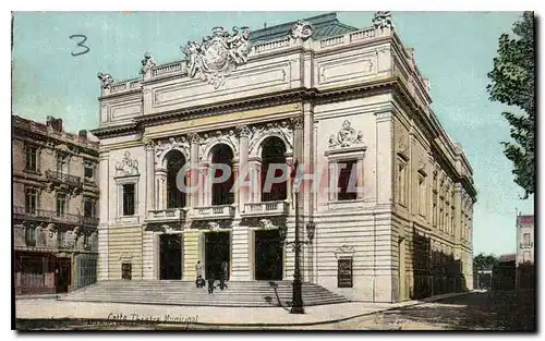 Cartes postales Cette Theatre Municipal