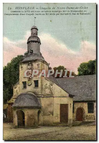 Cartes postales Honfleur Chapelle de Notre Dame de Grace