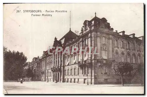 Cartes postales Strasbourg Ancien Ministere