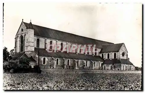 Ansichtskarte AK Pontigny (Yonne) L'Eglise Abbatiale (XII s)