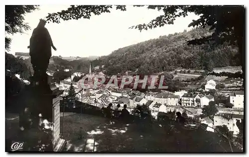 Ansichtskarte AK Plombieres les Bains Vue generale prise de la Terrasse de la Vierge