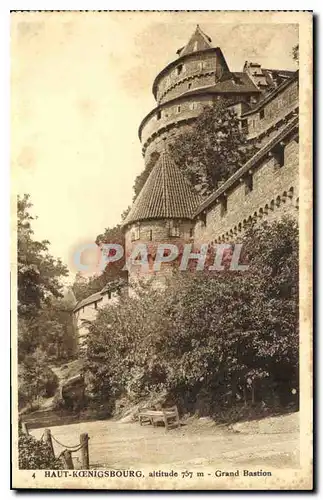 Cartes postales Haut Koenigsbourg Grand Bastion