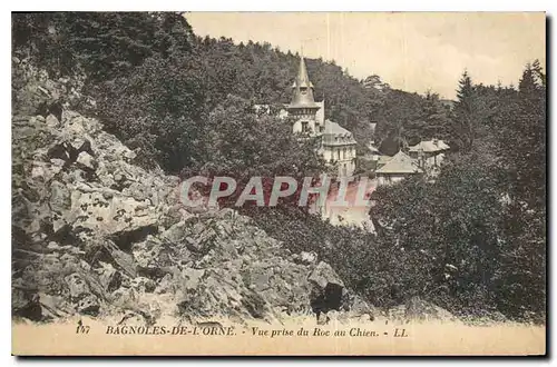Cartes postales Bagnoles de l'Orne Vue prise de Roc au Chien