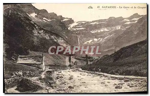 Cartes postales Gavarnie La Gave et le Cirque