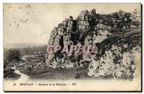 Ansichtskarte AK Mortain Rochers de la Montjoie