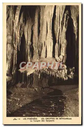 Ansichtskarte AK Les Pyrenees Les Grottes de Betharram Le Temple des Serpents