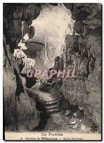 Cartes postales Les Pyrenees Les Grottes de Betharram Salle feerique