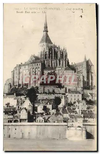 Cartes postales Le Mont Saint Michel Cote Sud Est