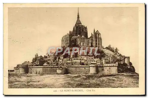 Ansichtskarte AK Le Mont Saint Michel Cote Est