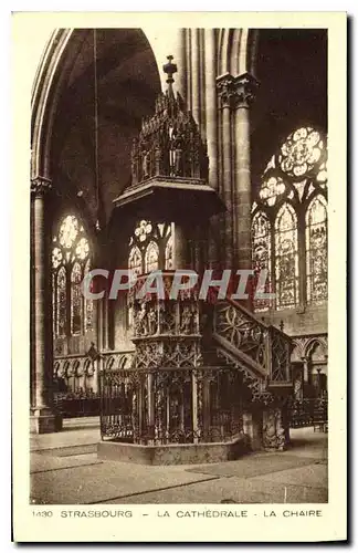 Cartes postales Strasbourg La Cathedrale La Chaire