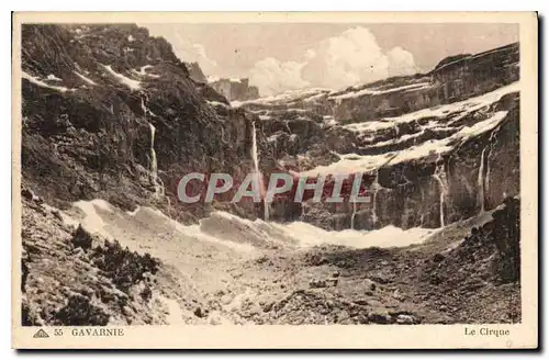 Cartes postales Gavarnie Le Cirque