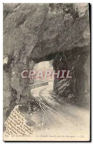 Cartes postales Le Dauphine Les Grands Goulets pris des Baraques