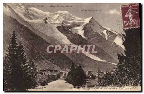 Cartes postales Chamonix Mont Blanc (Hte Savoie)