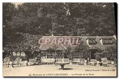 Cartes postales Roseraie de l'Hay les Roses Le Musee de la Rose