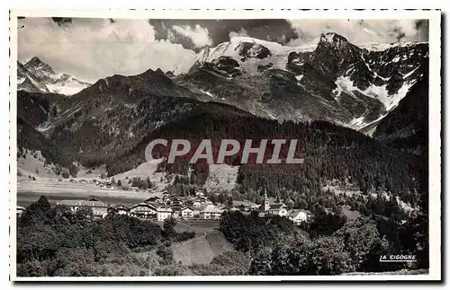 Cartes postales Les Contamines et le dome du Miage