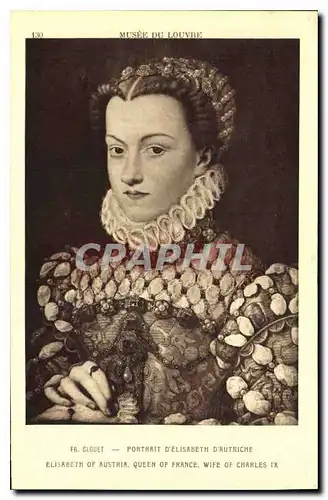 Cartes postales Portrait d'Elisabeth d'Autriche