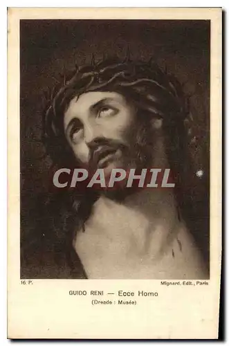Cartes postales Guido Reni Ecce Homo (Dreade Musee)