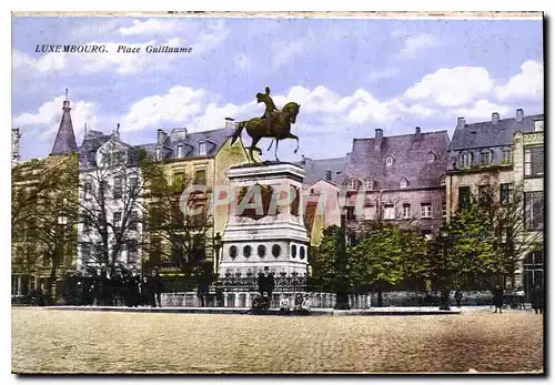 Cartes postales Luxembourg Place Guillaume