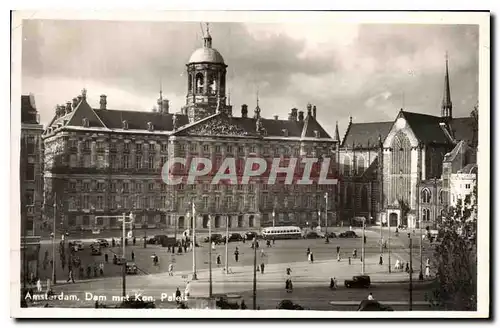 Cartes postales Amsterdam Dam met Kon Palais