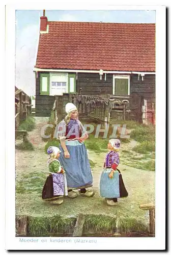 Cartes postales Moeder en Kinderen (Marken)