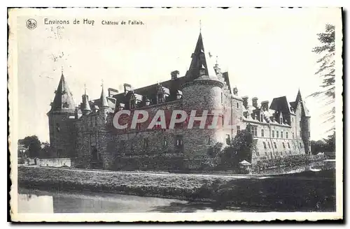 Cartes postales Environs de Huy Chateau de Fallais