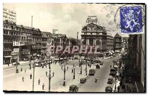 Cartes postales Bruxelles Place De Brouque