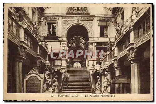 Cartes postales Nantes (L I) Le Passage Pommeraye