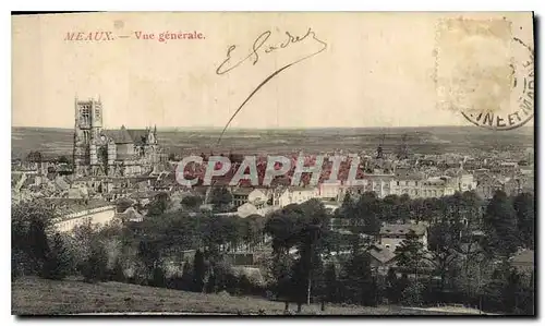 Cartes postales Meaux Vue generale