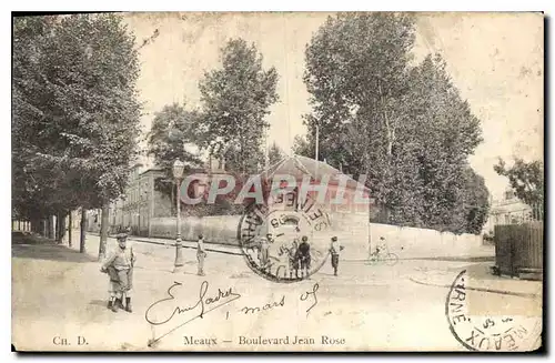 Cartes postales Meaux Boulevard Jean Rose