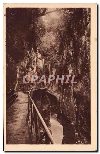 Ansichtskarte AK Env D'Annecy Les Gorges du Fier