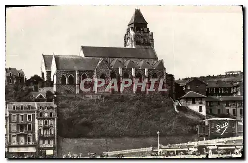 Cartes postales Le Treport Mers les Bains L'eglise