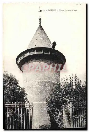 Cartes postales Rouen Tour Jeanne d'Arc