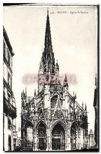 Cartes postales Rouen Eglise St Maclou