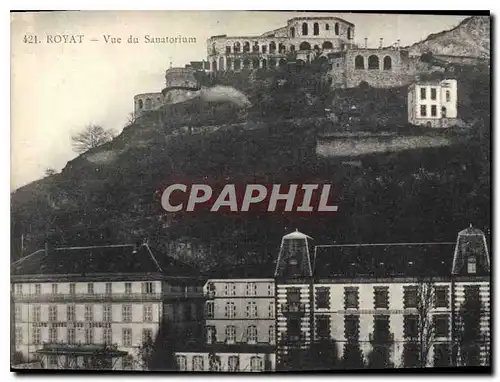 Cartes postales Royat Vue du Sanatorium