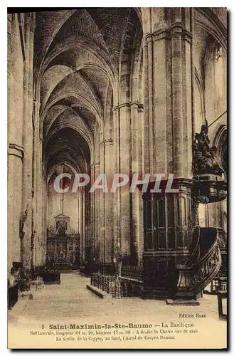 Cartes postales Saint Maximin la Ste Baume La Basilique