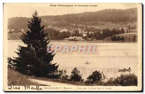 Cartes postales Malbuisson Doubs Vue sur le point