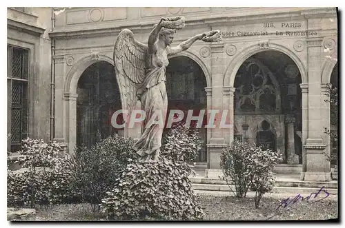 Cartes postales Paris Musee Carnavaiet La Renomee