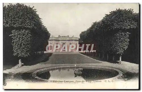 Ansichtskarte AK Versailles Pavillon Francais Parc du Petit Trianon