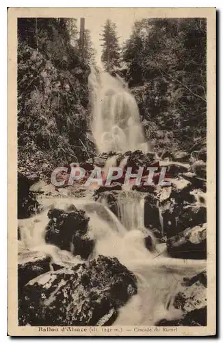 Cartes postales Ballon d'Alsace Cascade du Rumel